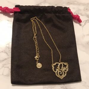 NWOT Gold Monogram G Necklace